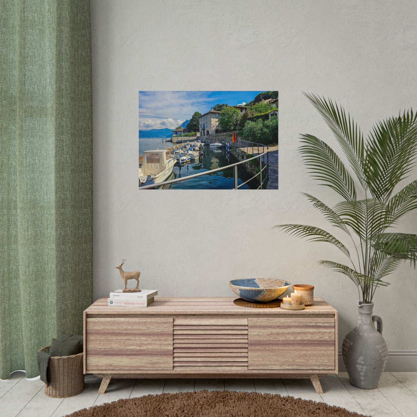 Monte Isola Italy Poster Rosetta Creative Coastal Views - Rosetta Creative Boutique