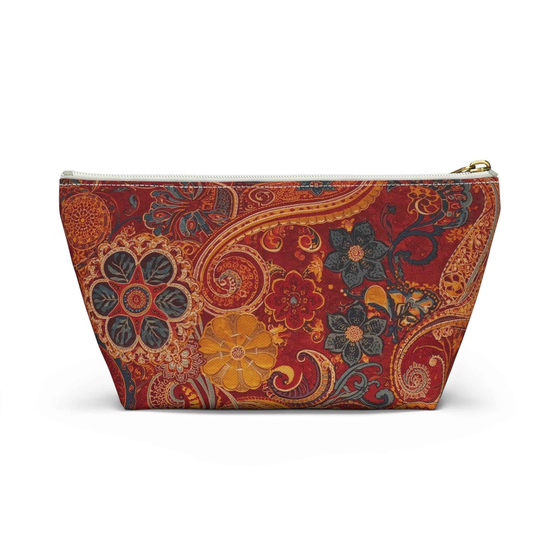 Boho Accessory Pouch with T-bottom Travel Accessory