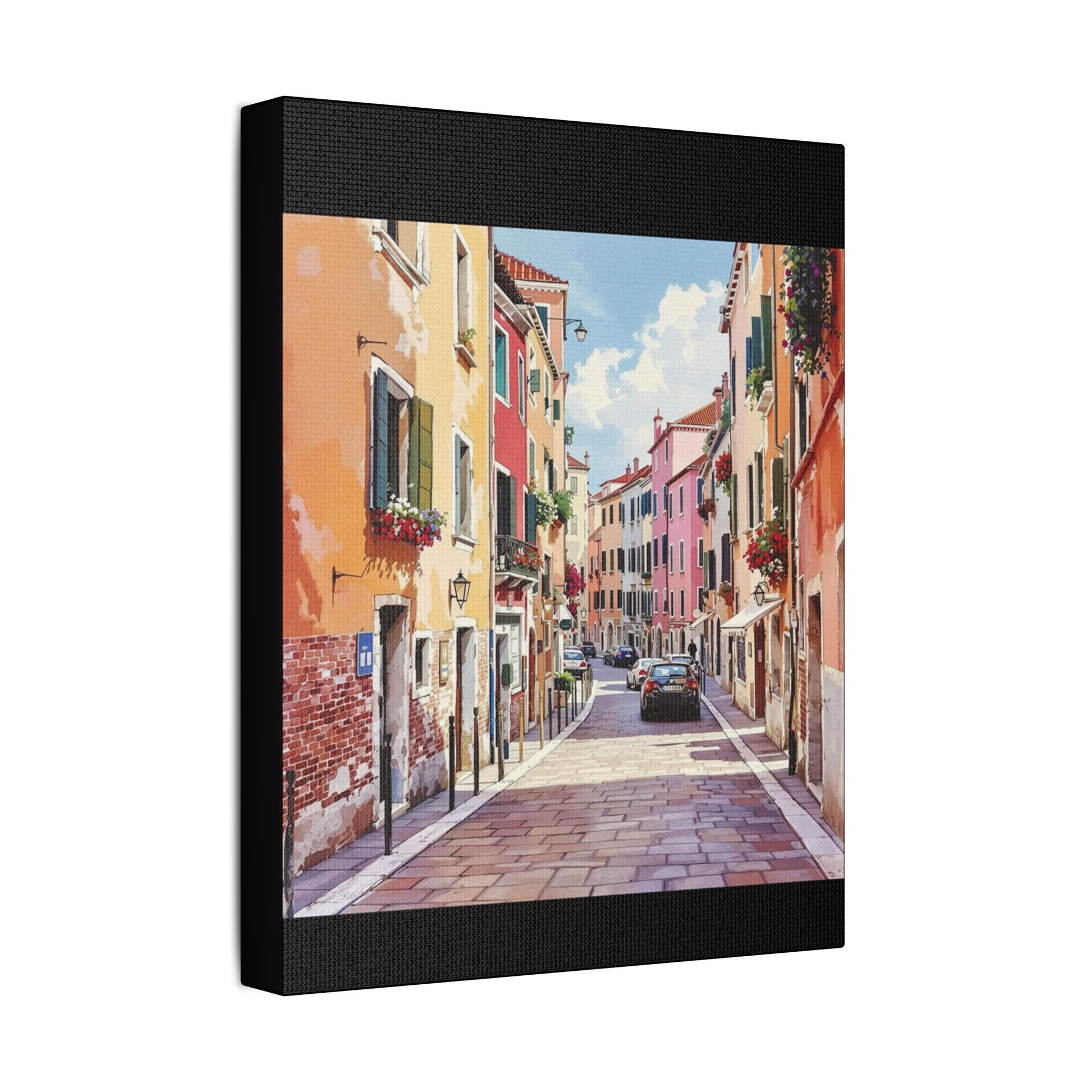 Venice Italy Watercolor Canvas Print for Stunning Home Decor - Rosetta Creative Boutique