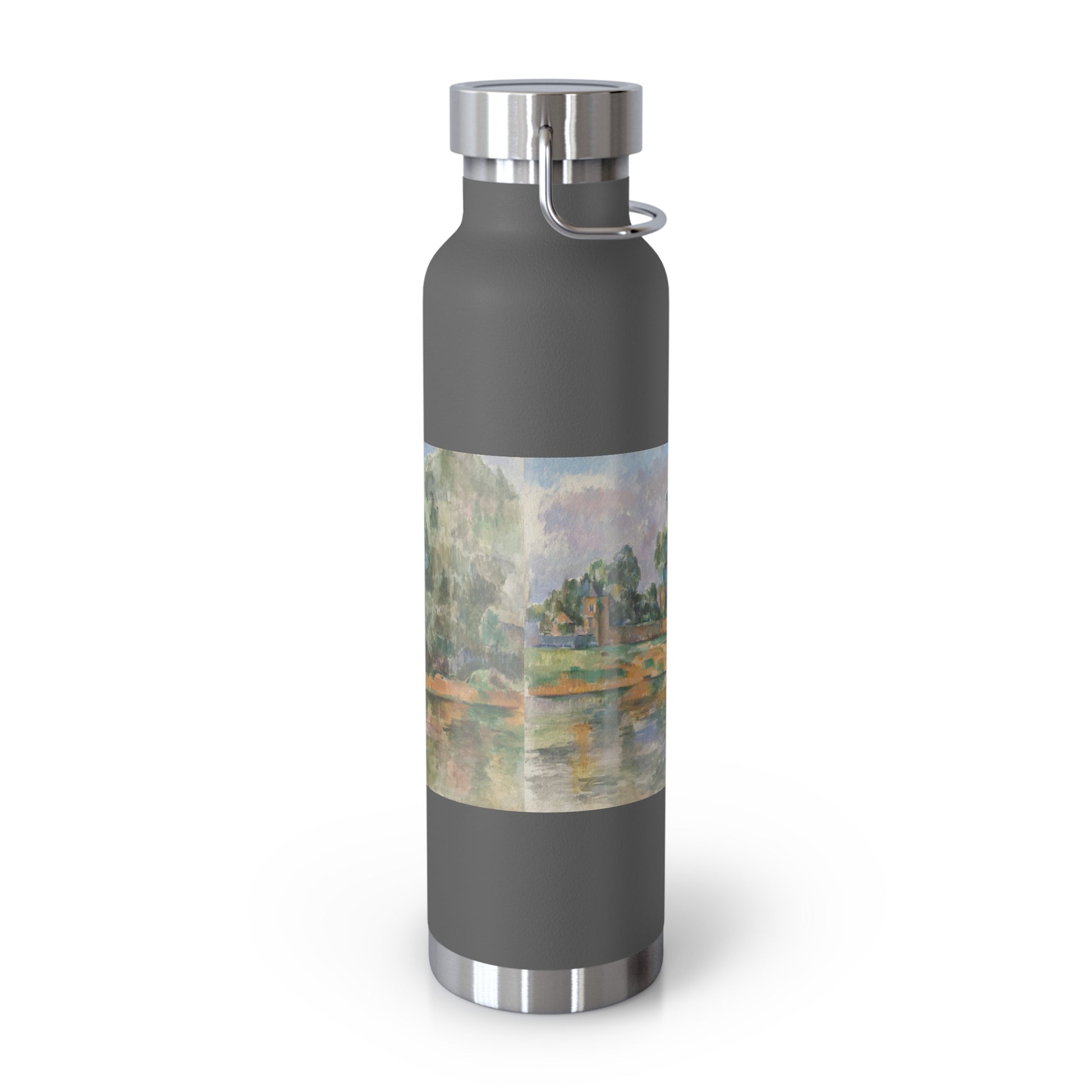 Artistic Copper Water Bottle - Vacuum Insulated for Outdoor Gifting - Rosetta Creative Boutique