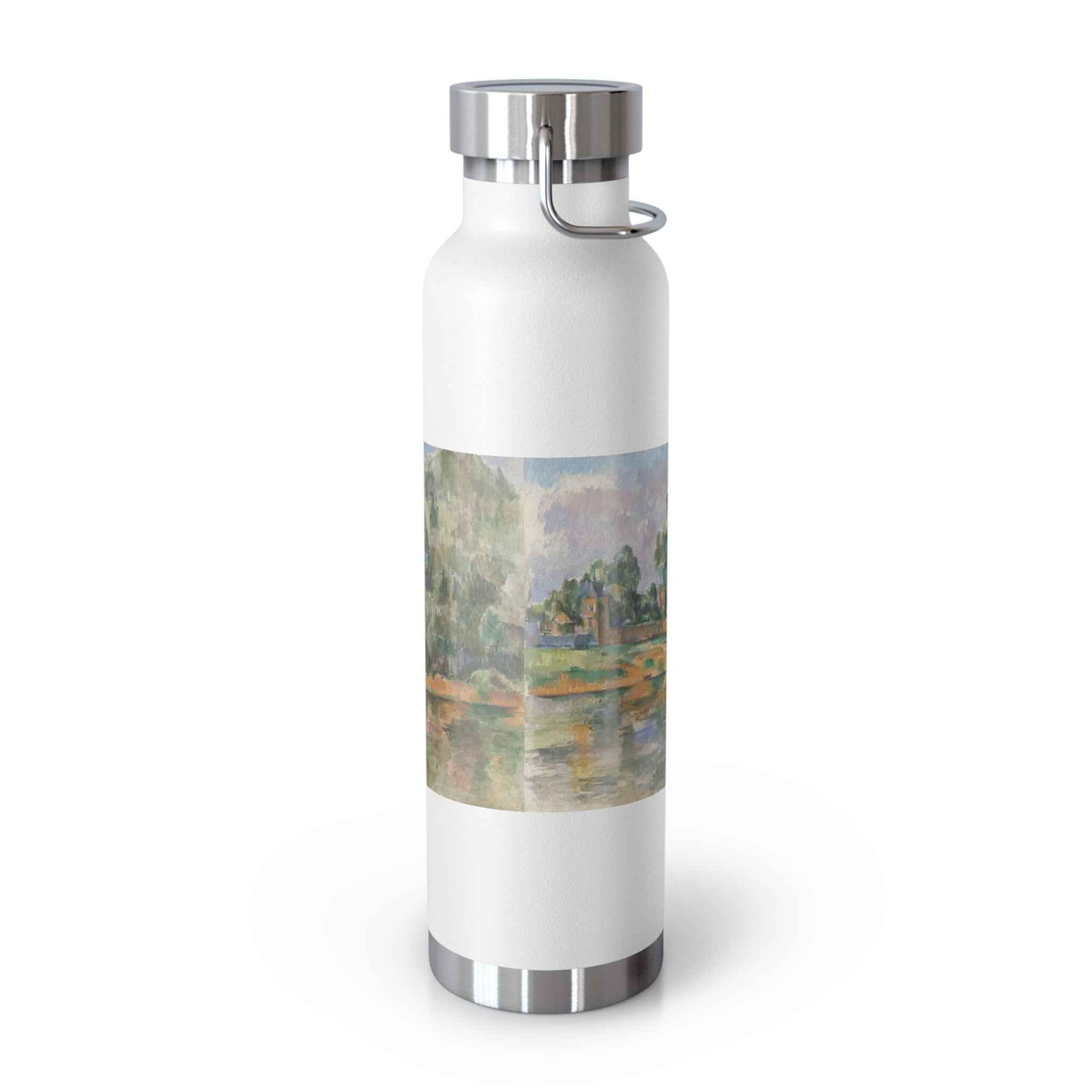 Artistic Copper Water Bottle - Vacuum Insulated for Outdoor Gifting - Rosetta Creative Boutique