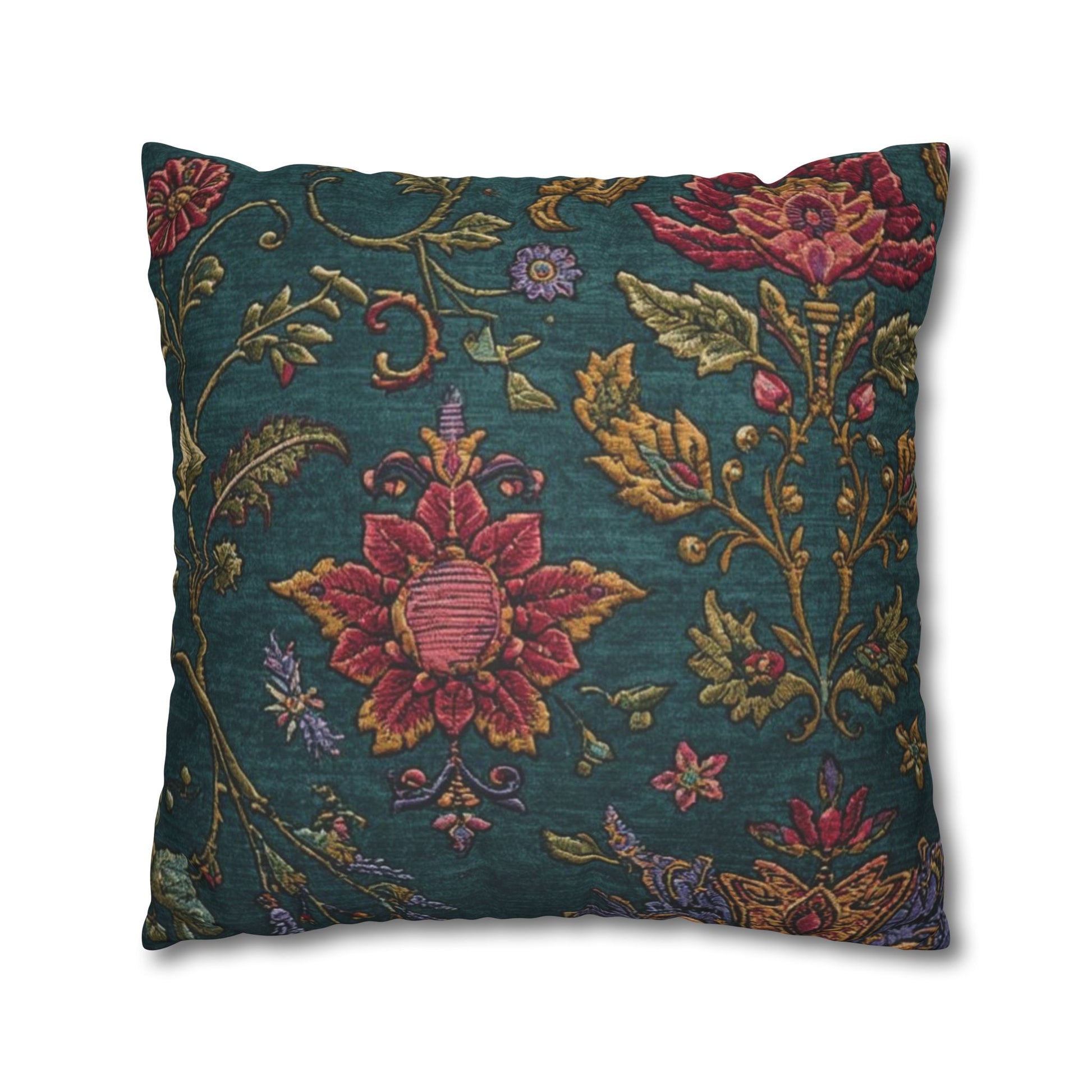 Bohemian Faux Suede Pillowcase Decorative Cushion Pillow - Rosetta Creative Boutique