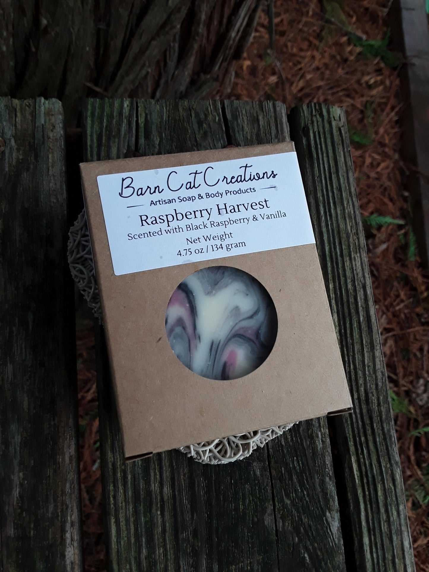 Raspberry Harvest Handmade Soap Black Raspberry Vanilla - Rosetta Creative Boutique