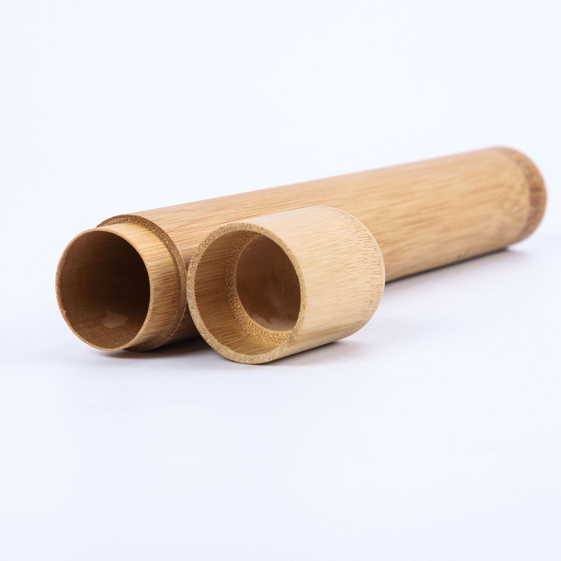 Eco Friendly Bamboo Toothbrush Travel Case Hygienic - Rosetta Creative Boutique