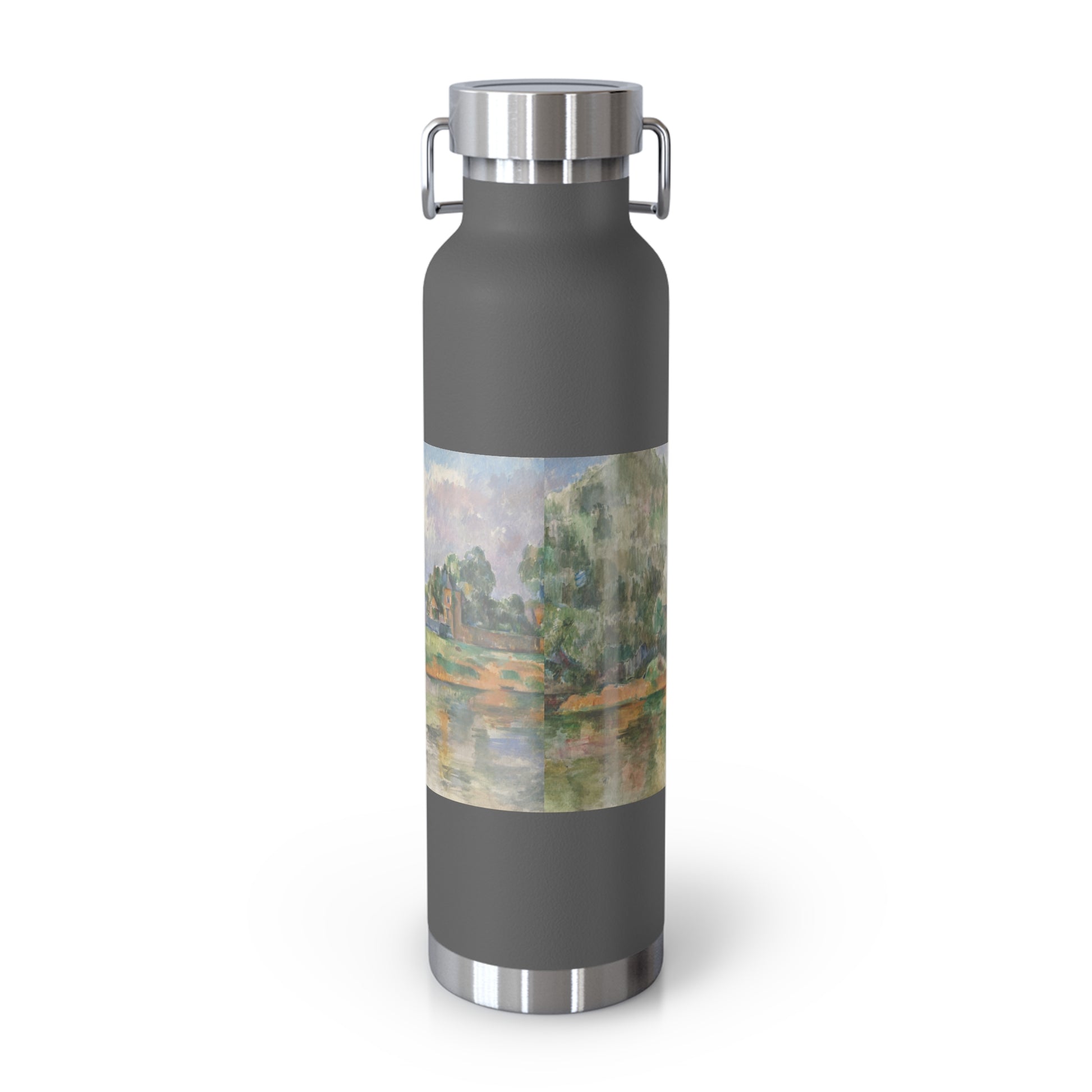 Artistic Copper Water Bottle - Vacuum Insulated for Outdoor Gifting - Rosetta Creative Boutique