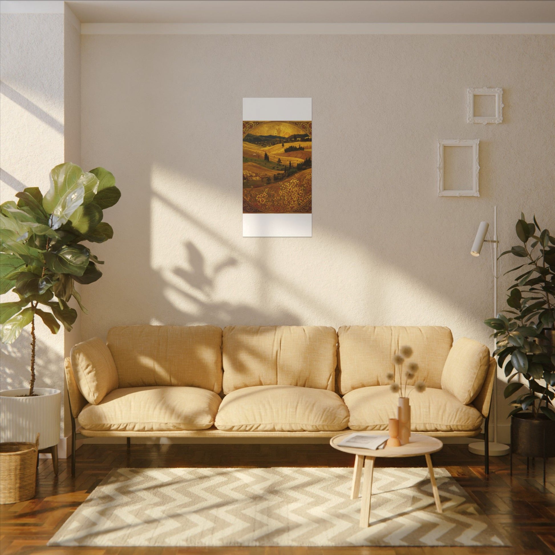 Golden Landscape Canvas Print by Rosetta Creative Boutique | Autumn Wall Art, Home Décor, Rustic Decor, Gift for Nature Lovers, Seasonal Art - Rosetta Creative Boutique