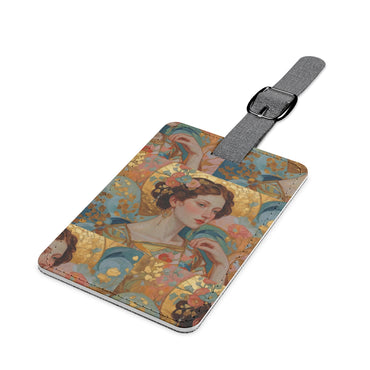 Vintage Luggage Tag - Personalized Travel Accessory, Perfect Gift for Bachelorette Parties and Vacations - Rosetta Creative Boutique