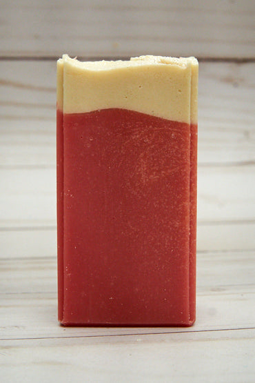 Sugared Strawberry Soap Bar Handcrafted 6oz Scented - Rosetta Creative Boutique