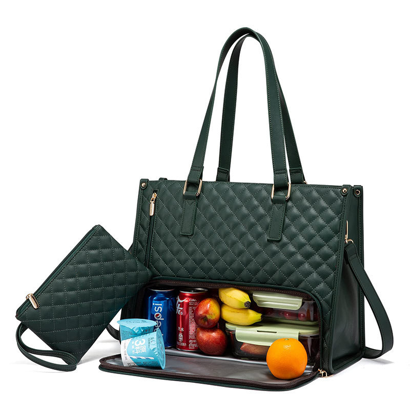 Fashionable Insulated Lunch Tote Bag For Women Crossbody - Rosetta Creative Boutique
