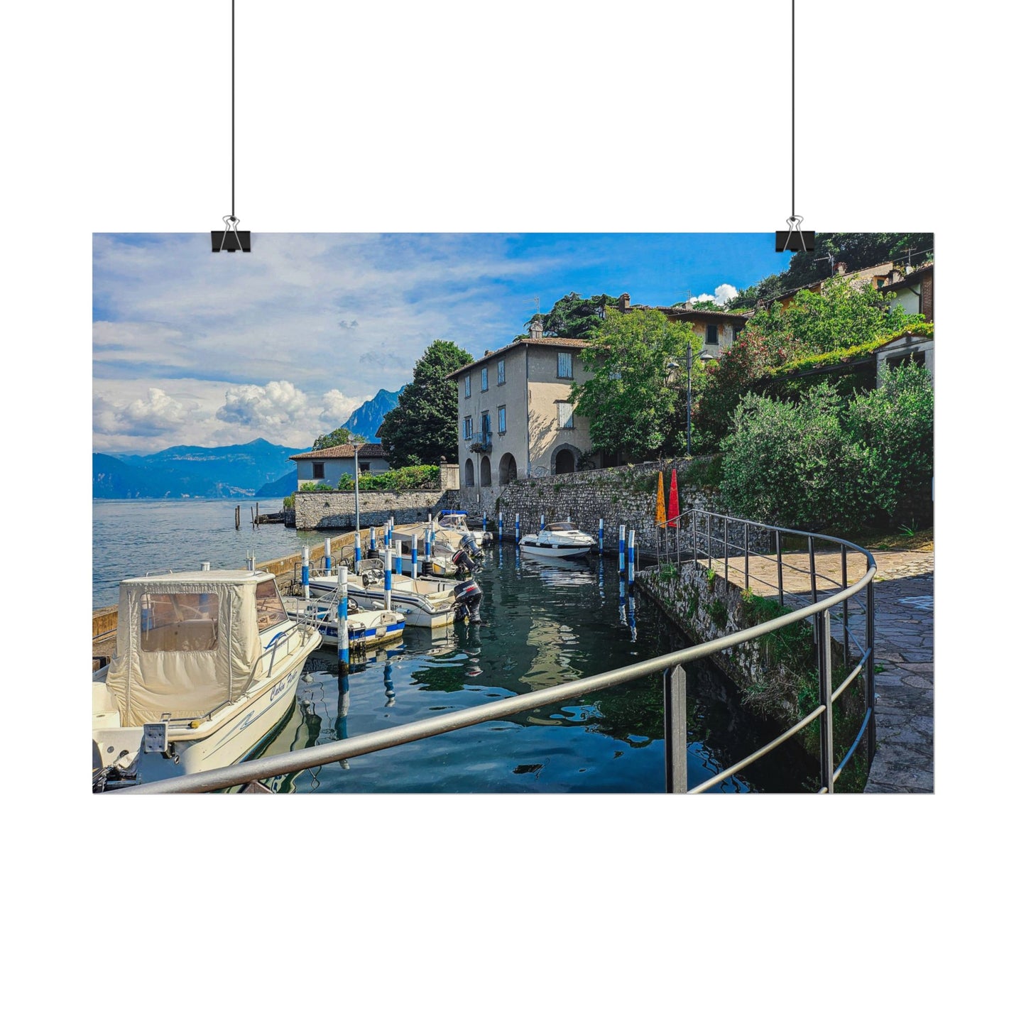 Monte Isola Italy Poster Rosetta Creative Coastal Views - Rosetta Creative Boutique