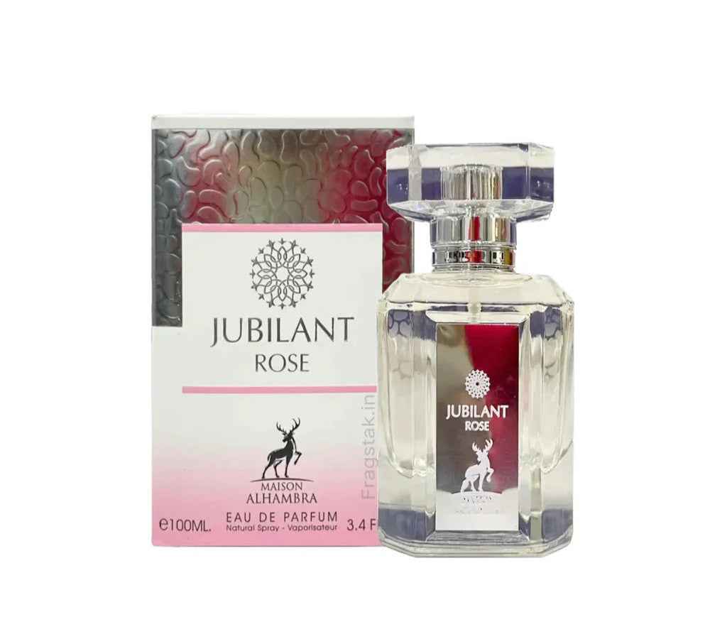 Maison Alhambra Jubilant Rose EDP 3.4 Oz Floral Perfume