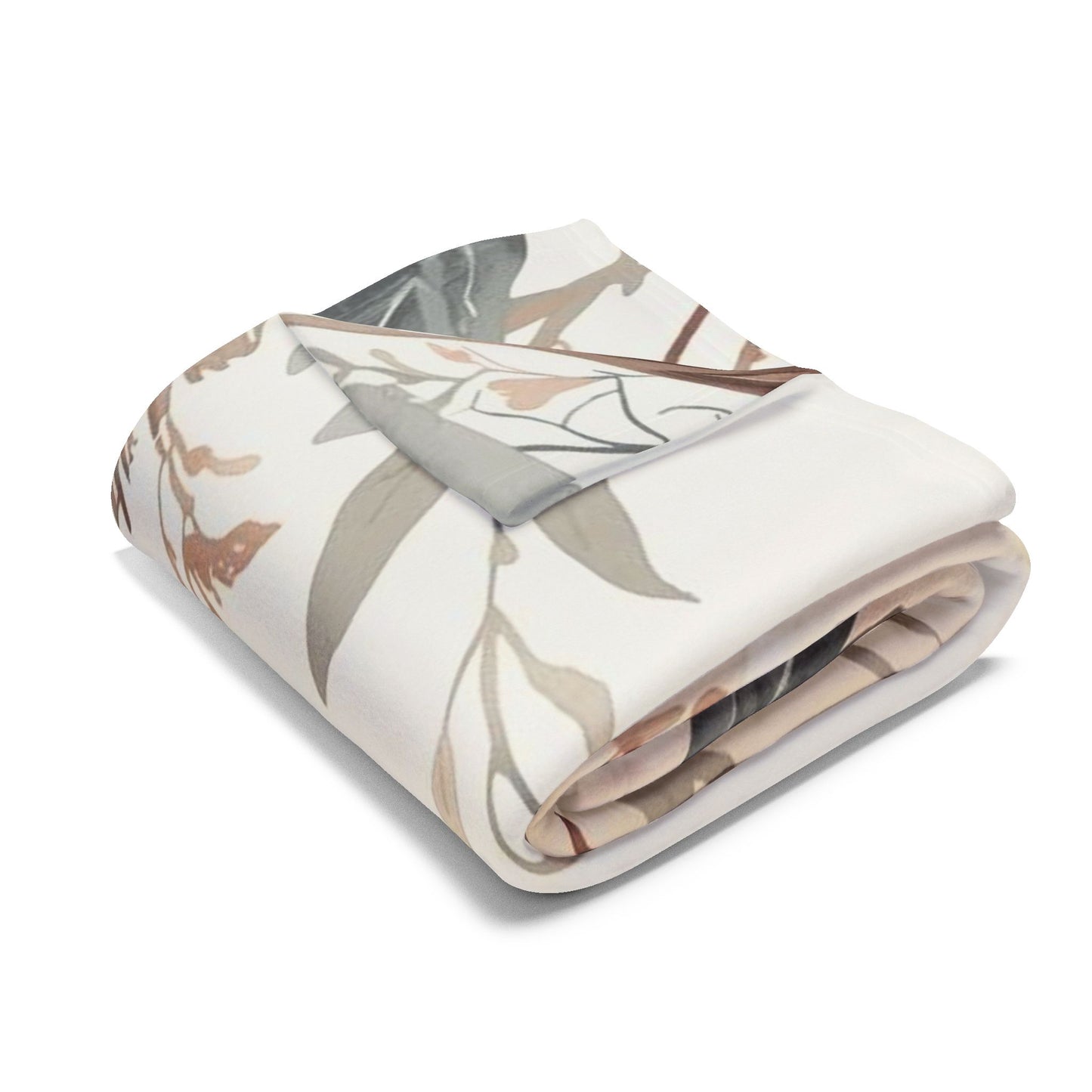 Cozy Arctic Fleece Blanket Floral Throw Boho Style Gift - Rosetta Creative Boutique