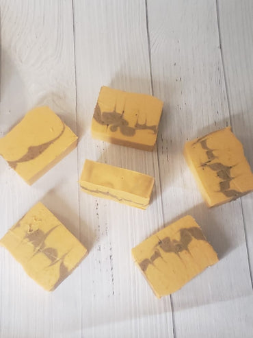 Pumpkin Woodsy Vegan Soap Handmade Nourishing Autumn Bar - Rosetta Creative Boutique