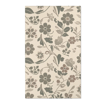 Floral Area Rug Boho Chic Carpet Vintage Living Room Decor - Rosetta Creative Boutique