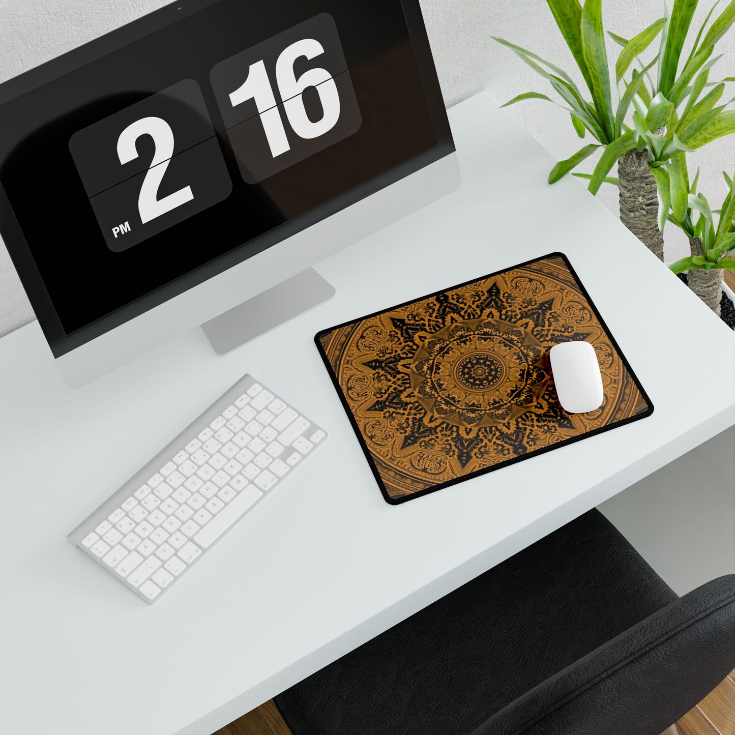 Meditative Desk Mat for Home Office Mindfulness Gift - Rosetta Creative Boutique
