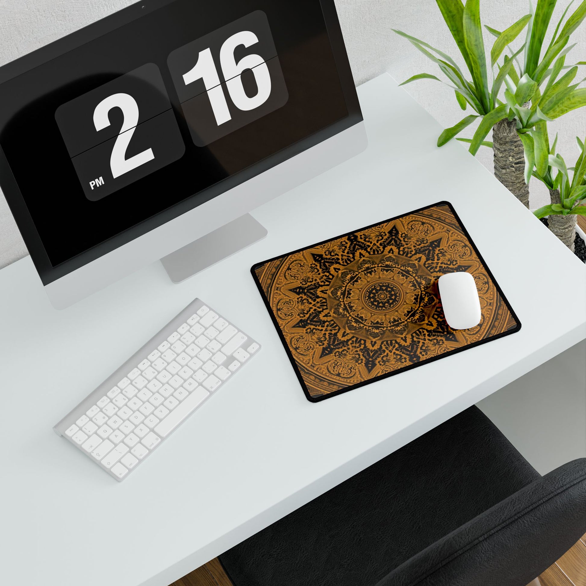 Meditative Desk Mat for Home Office Mindfulness Gift - Rosetta Creative Boutique