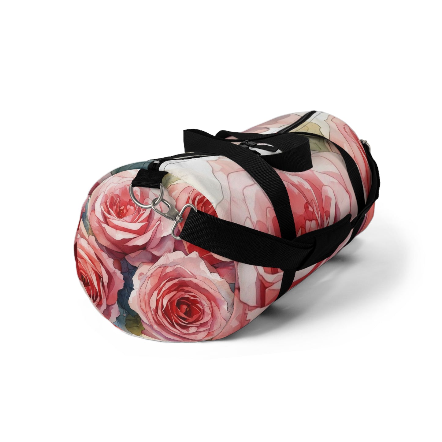 Romantic Roses Floral Duffel Bag Travel Gym Tote Gift - Rosetta Creative Boutique