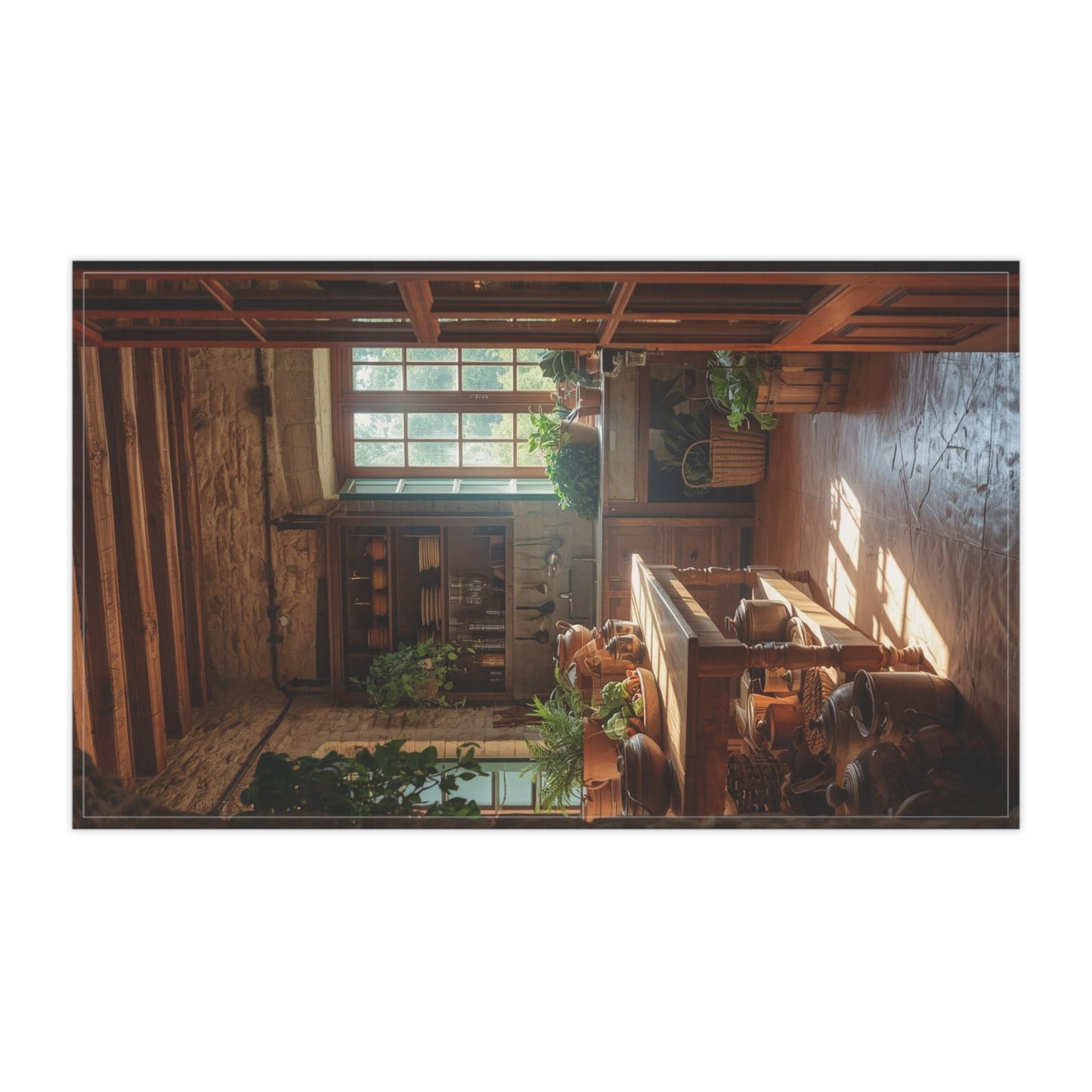 Tuscan Kitchen Tea Towel (cotton, poly)