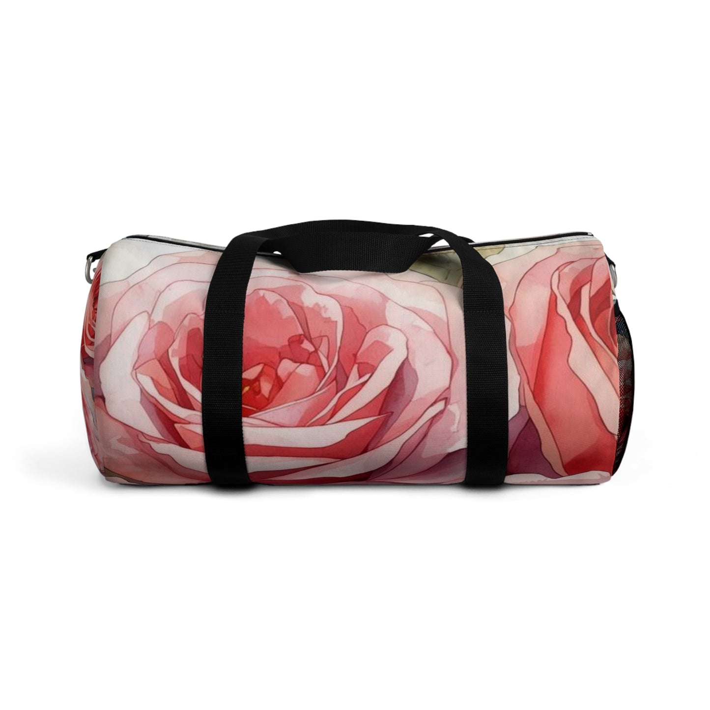Romantic Roses Floral Duffel Bag Travel Gym Tote Gift - Rosetta Creative Boutique