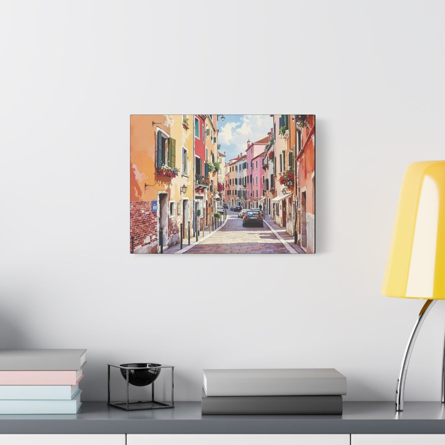 Venice Italy Watercolor Canvas Print for Stunning Home Decor - Rosetta Creative Boutique