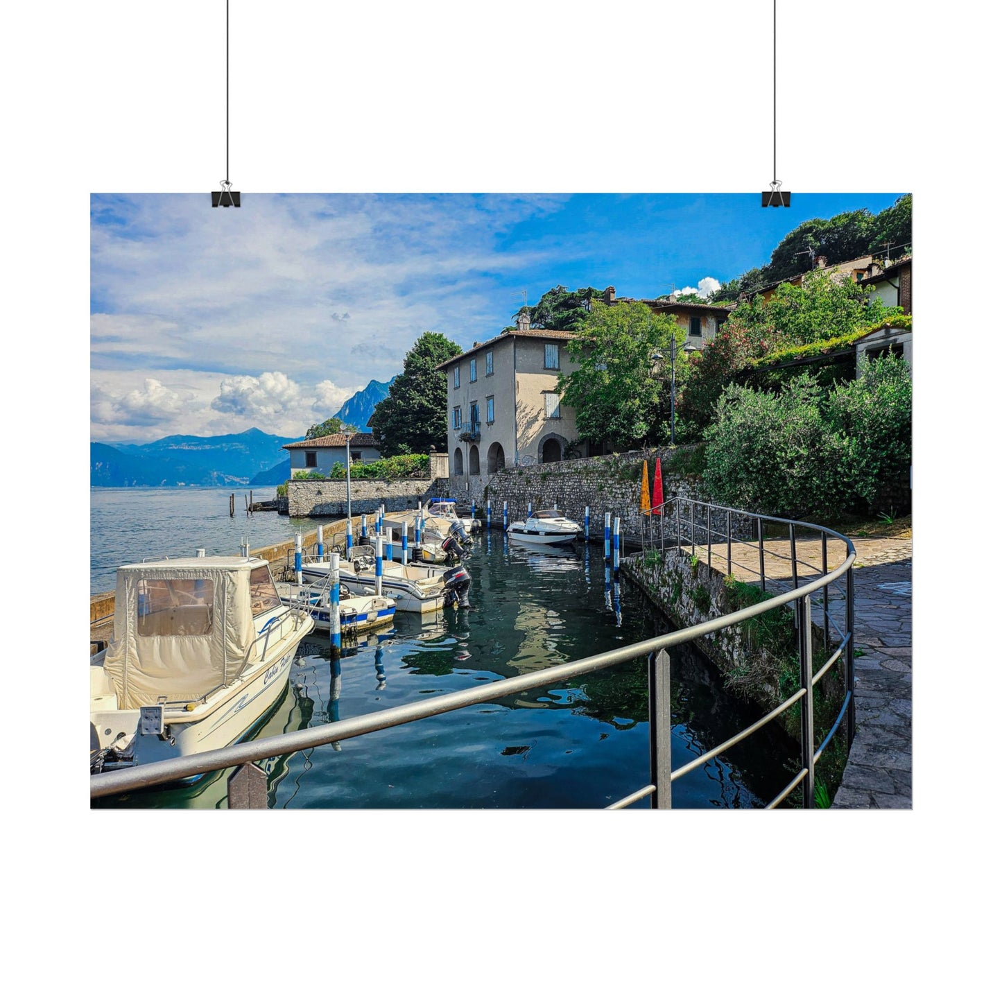 Monte Isola Italy Poster Rosetta Creative Coastal Views - Rosetta Creative Boutique