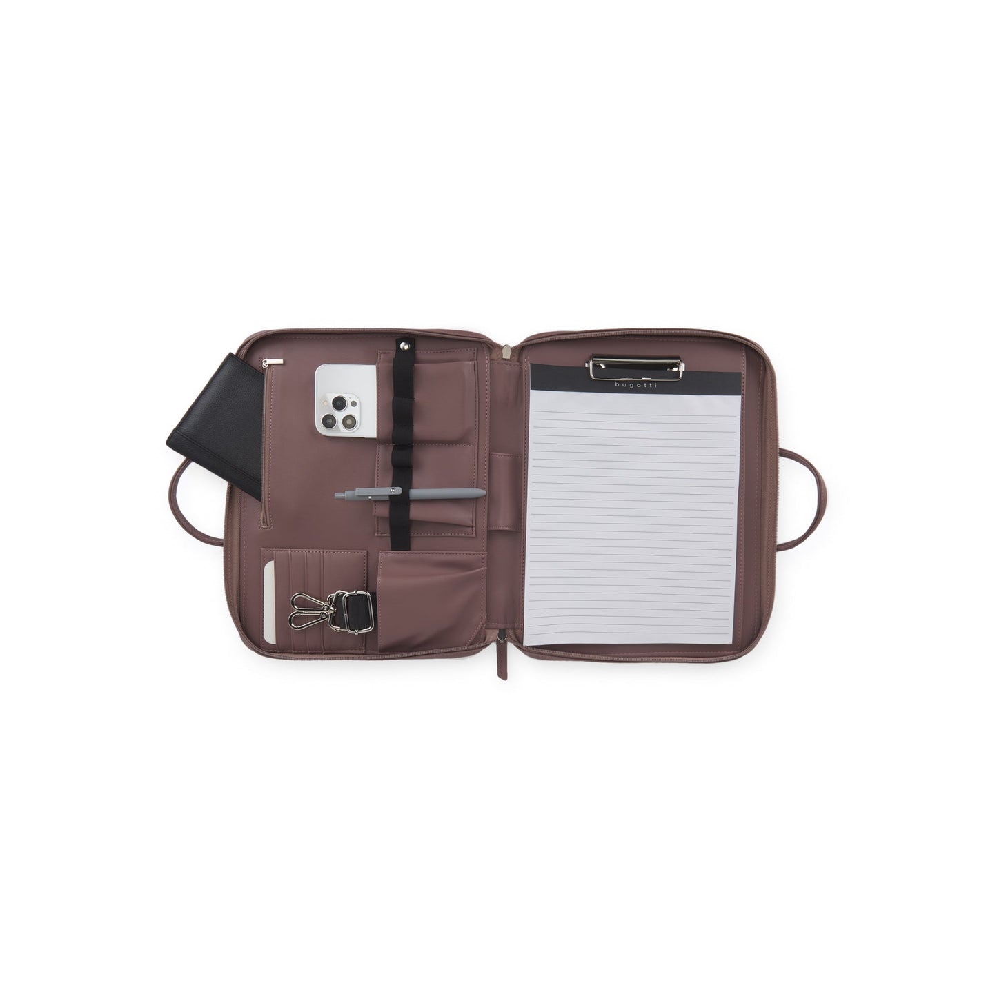 Bugatti Travel Pure Women Writing Case Vegan Leather - Rosetta Creative Boutique
