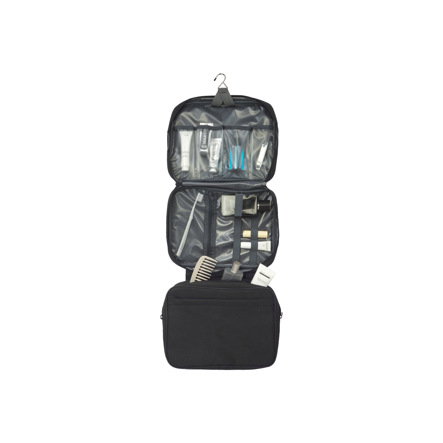 Uptown Essentials Foldable Hanging Toiletry Bag Organizer - Rosetta Creative Boutique