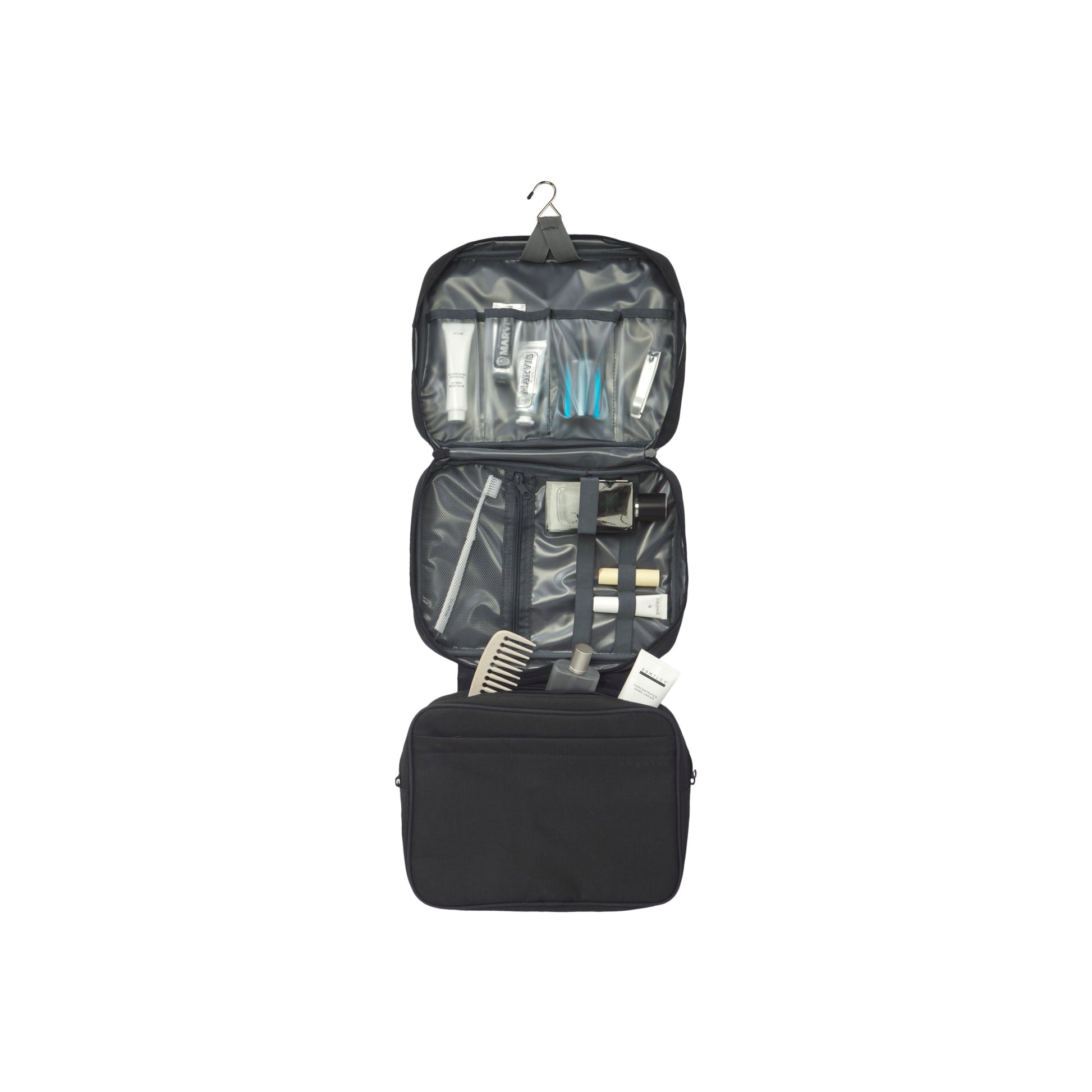 Uptown Essentials Foldable Hanging Toiletry Bag Organizer - Rosetta Creative Boutique