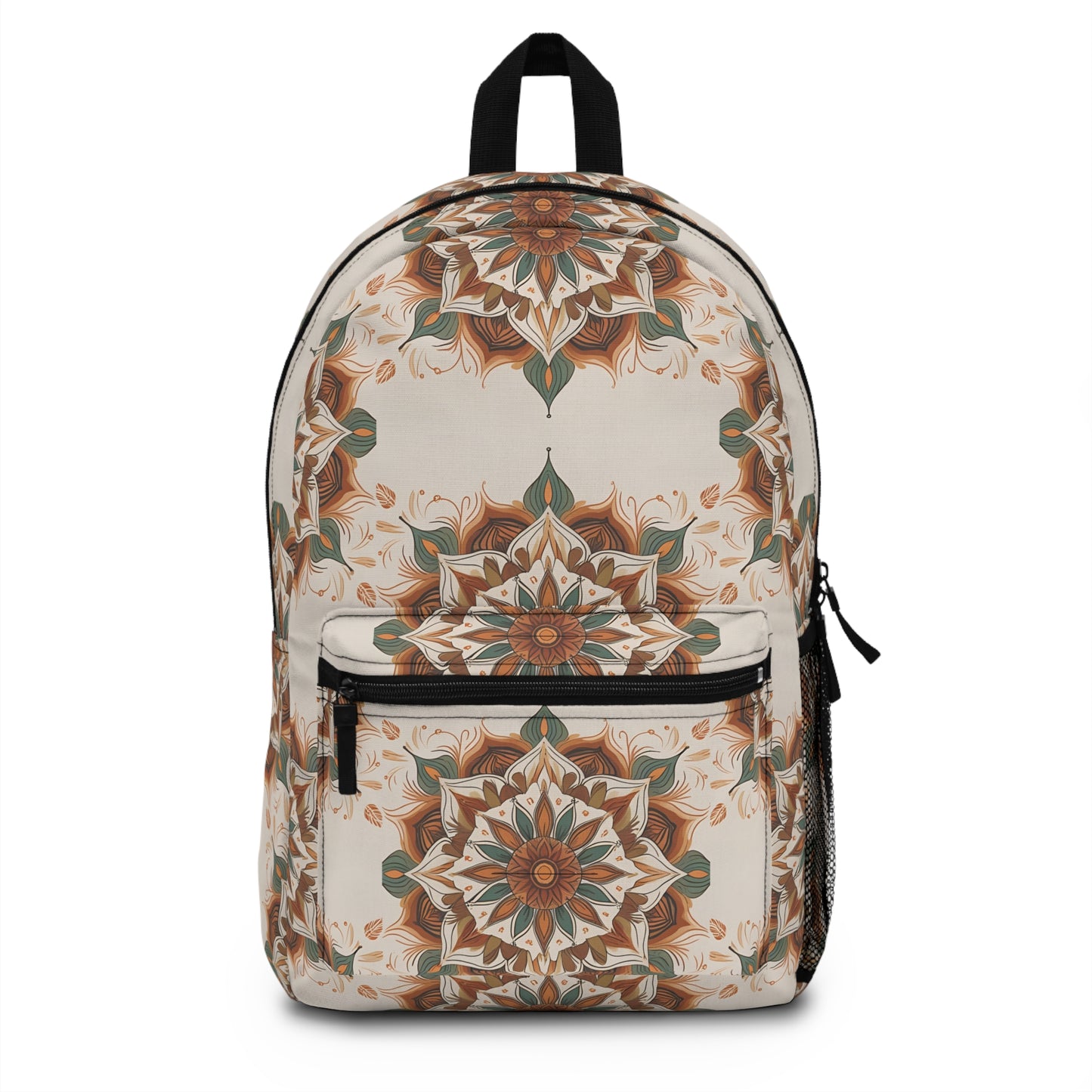 Boho Chic Backpack by Rosetta Creative Boutique - Stylish Carryall for School, Travel, Gifts, Festivals, Art Lovers, Eco-Friendly Design - Rosetta Creative Boutique