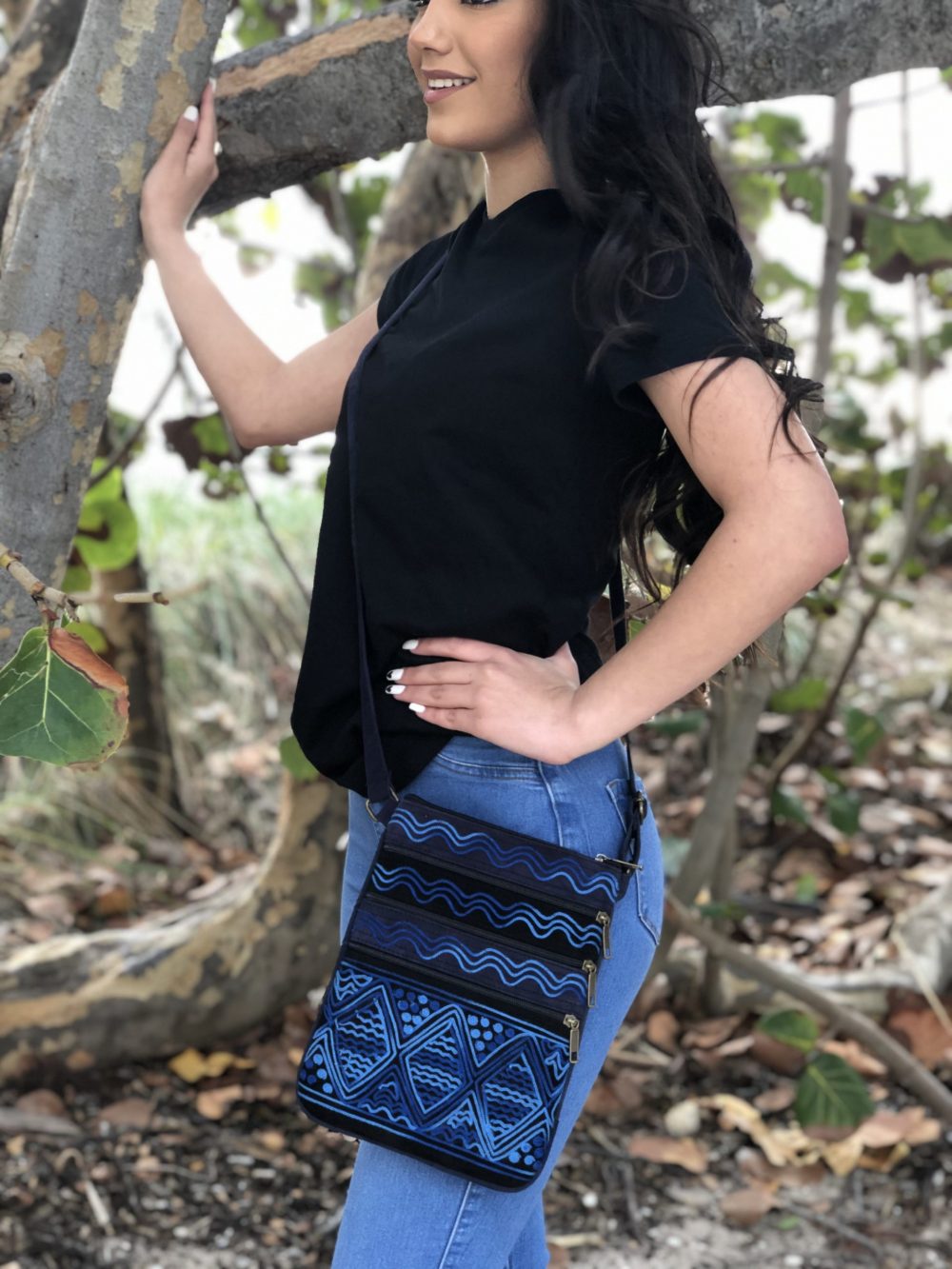 Five Suede Zipper Bags Set For Travel And Everyday Storage - Rosetta Creative Boutique