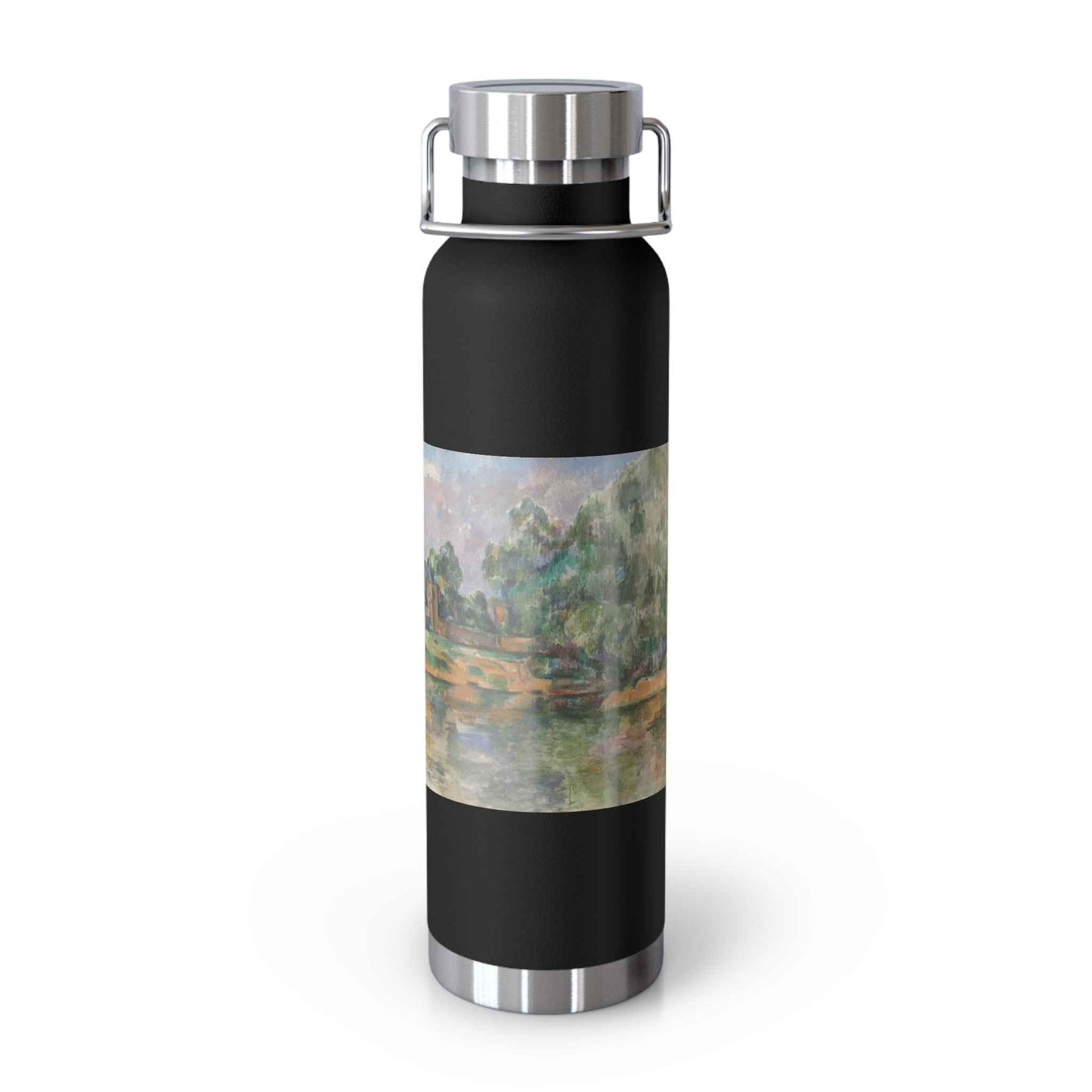 Artistic Copper Water Bottle - Vacuum Insulated for Outdoor Gifting - Rosetta Creative Boutique
