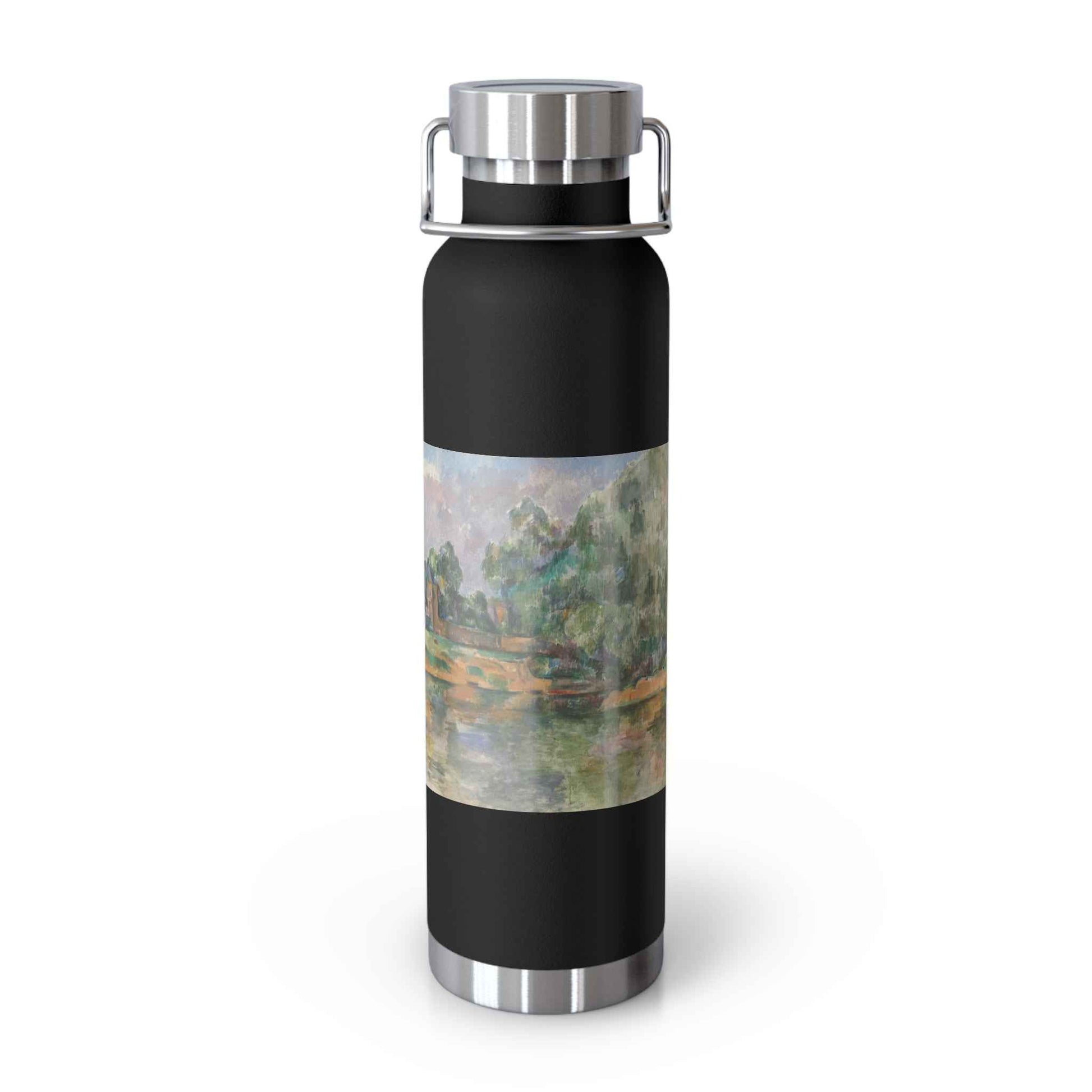 Artistic Copper Water Bottle - Vacuum Insulated for Outdoor Gifting - Rosetta Creative Boutique