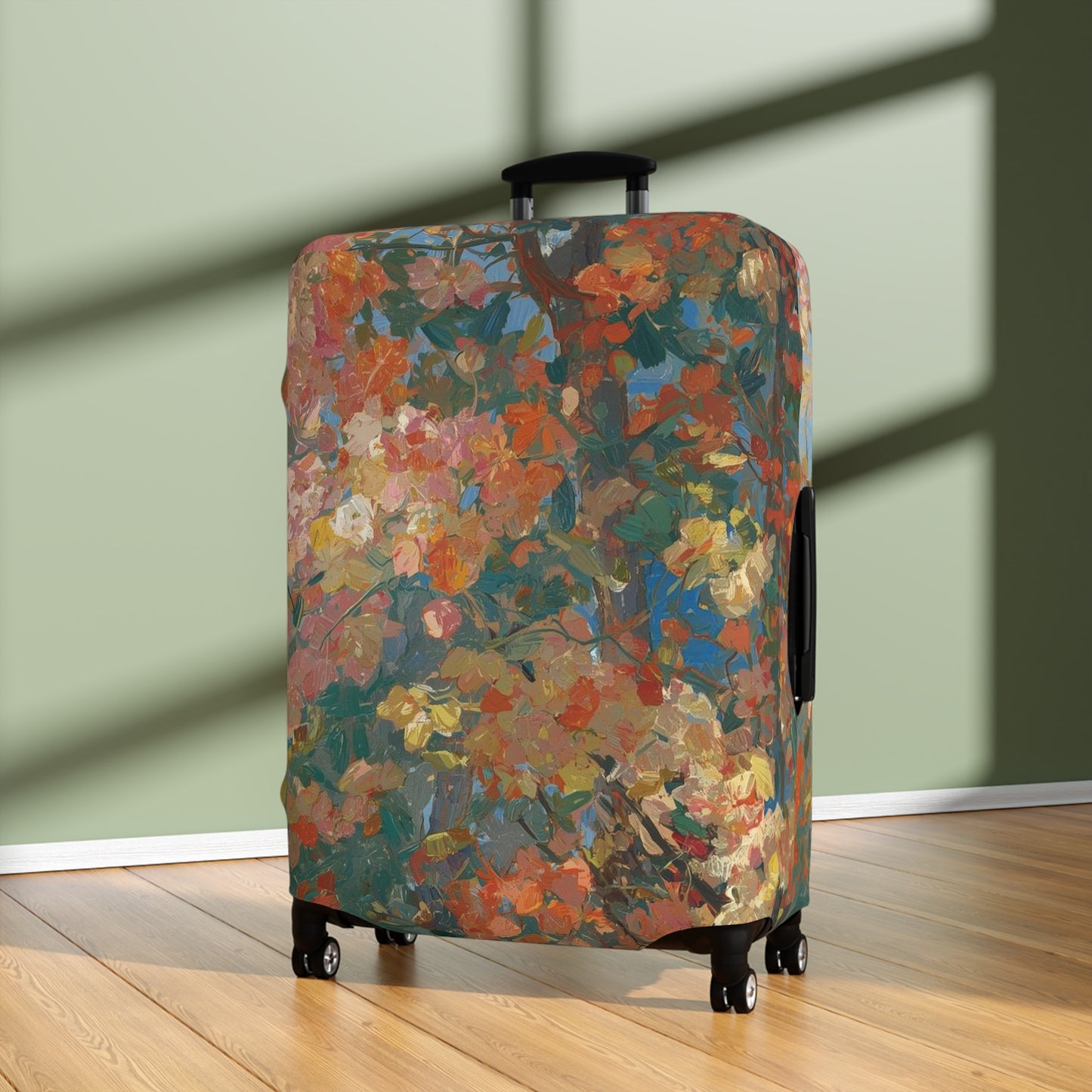 Floral Impressionist Luggage Cover
