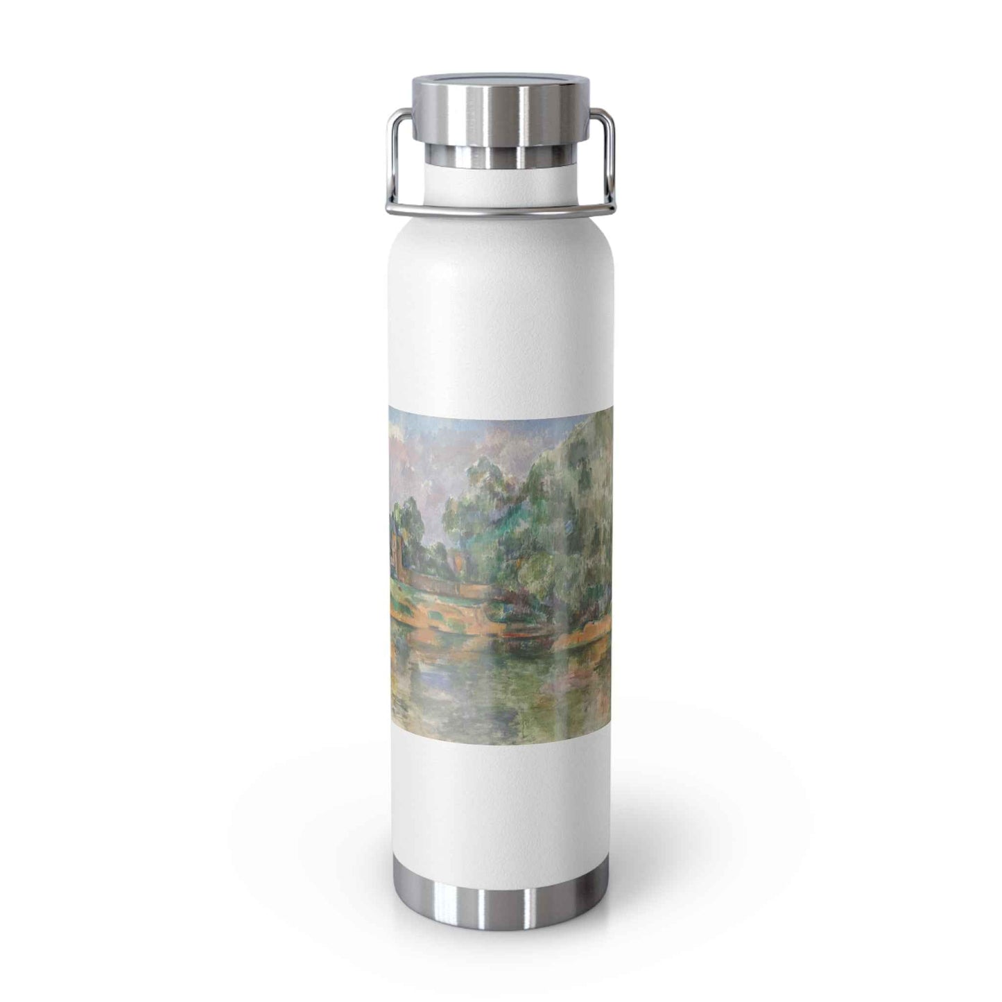 Artistic Copper Water Bottle - Vacuum Insulated for Outdoor Gifting - Rosetta Creative Boutique