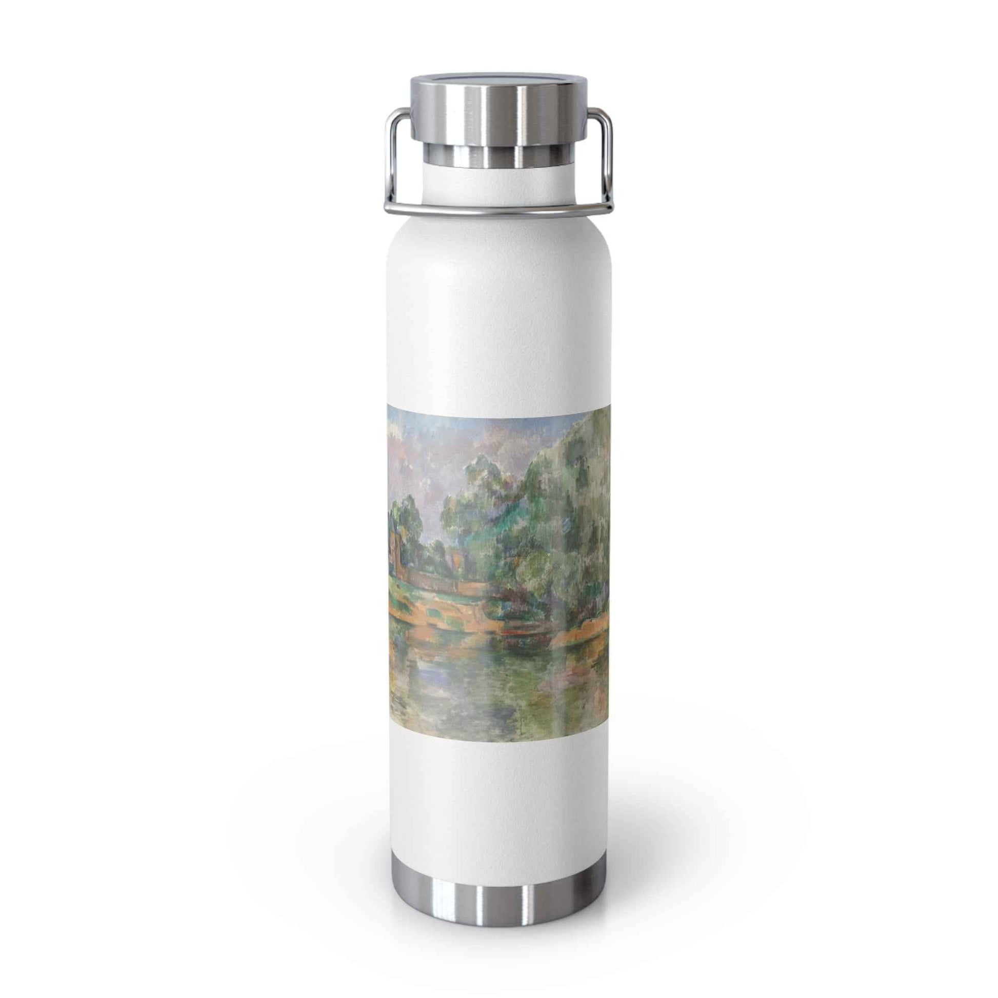 Artistic Copper Water Bottle - Vacuum Insulated for Outdoor Gifting - Rosetta Creative Boutique