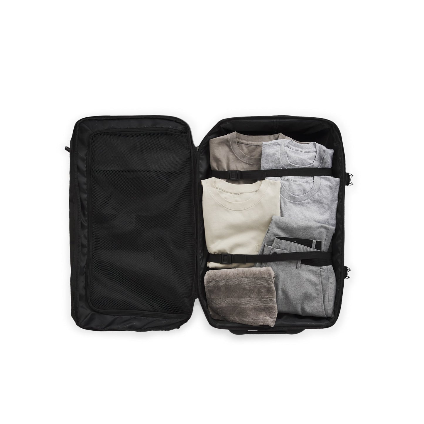 Denver Large Travel Duffle On Wheels Durable Polyester - Rosetta Creative Boutique