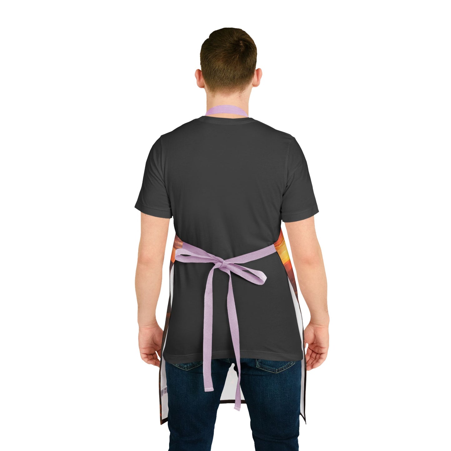 Sunset in a French Vineyard Apron, Culinary Gift for Foodies, Kitchen Accessory, BBQ Apron, Home Cooking Essentials, Perfect for Weddings