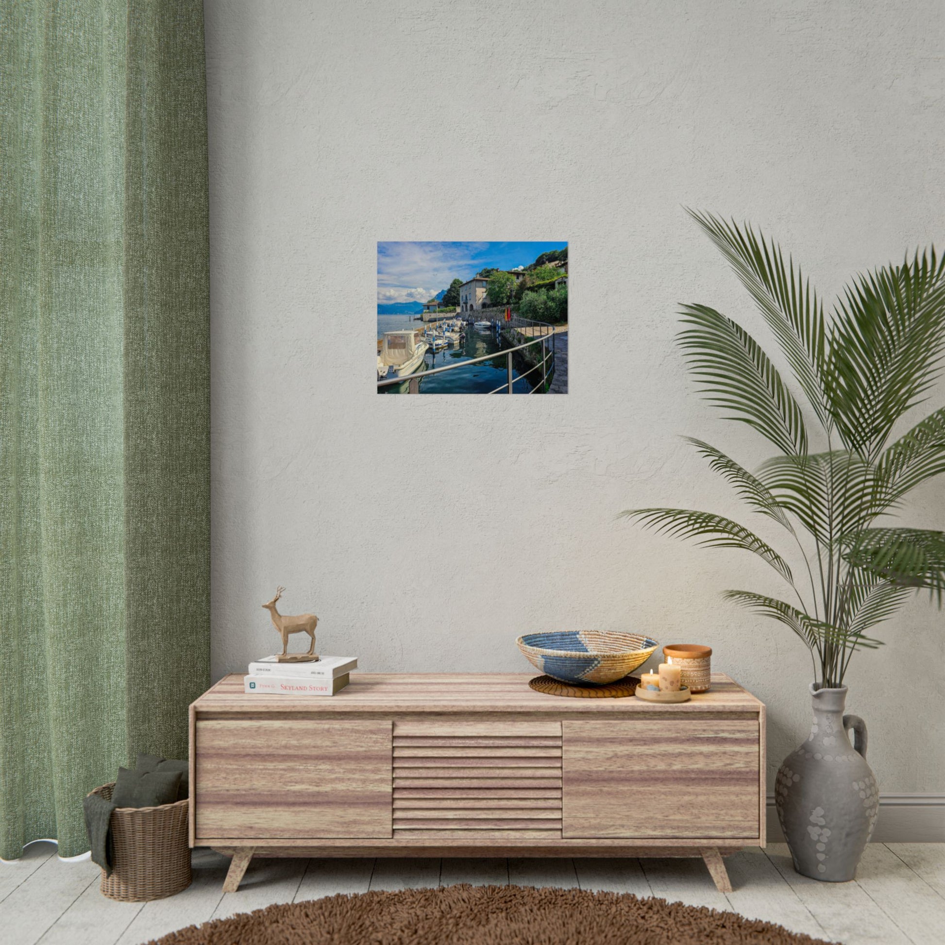 Monte Isola Italy Poster Rosetta Creative Coastal Views - Rosetta Creative Boutique