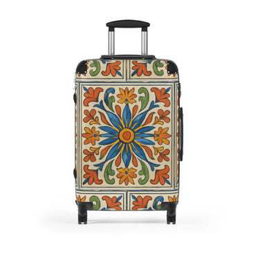 Vibrant Floral Italian Ceramics Suitcase by Rosetta Creative Boutique - Rosetta Creative Boutique