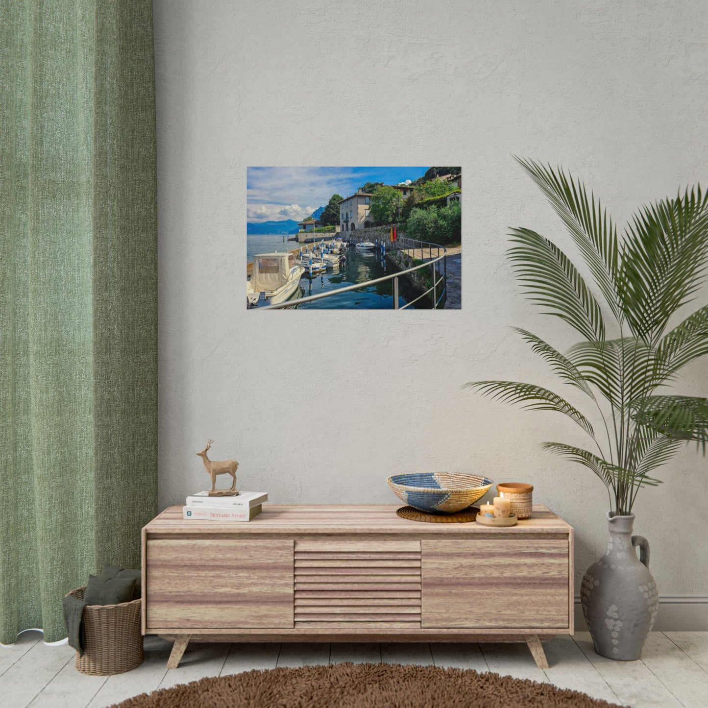 Monte Isola Italy Poster Rosetta Creative Coastal Views - Rosetta Creative Boutique