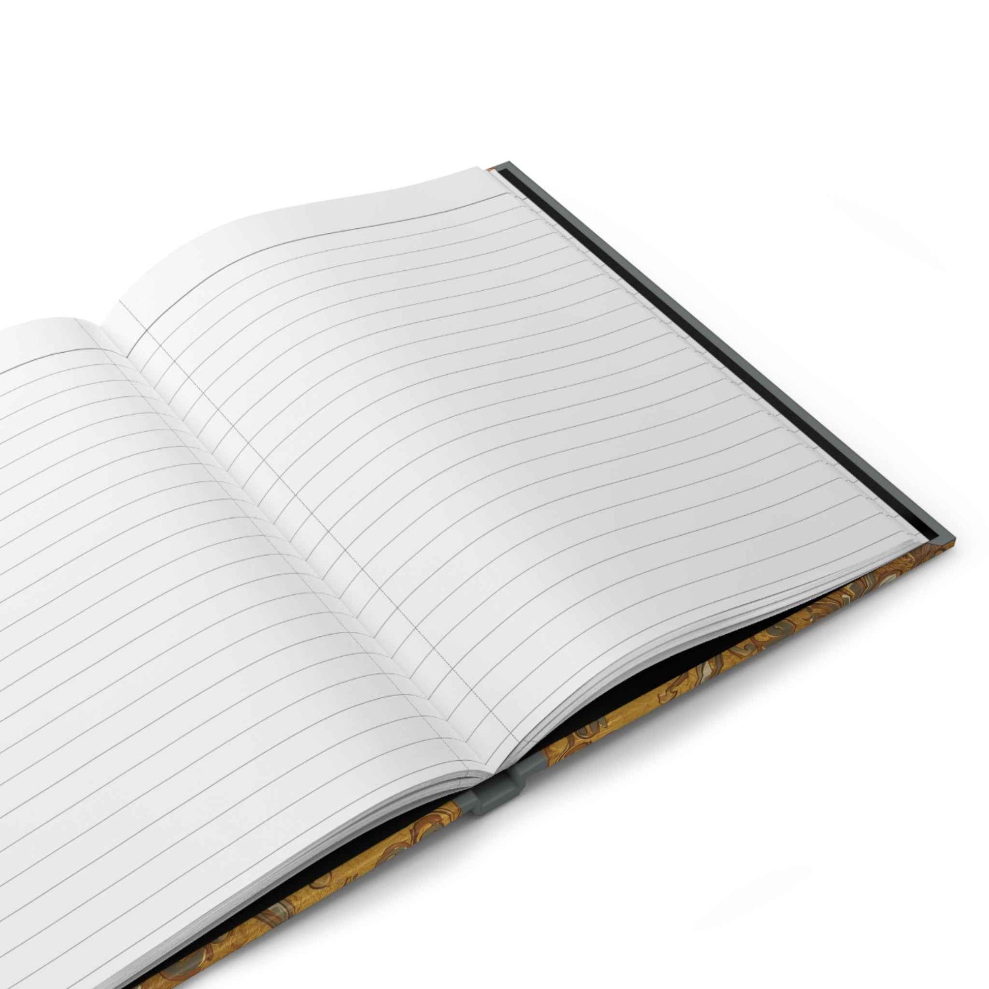 Elegant Floral Hardcover Journal for Writing, Sketching, and Note-taking, Gift for Writers, Students, Floral Decor
