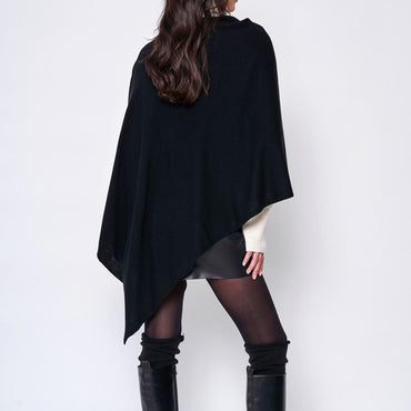 Take With Me Travel Poncho One Size Cozy Warm Packable - Rosetta Creative Boutique