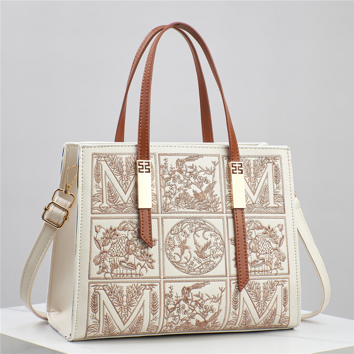 The City Muse Messenger – Soft-Touch Vegan Leather Shoulder Bag