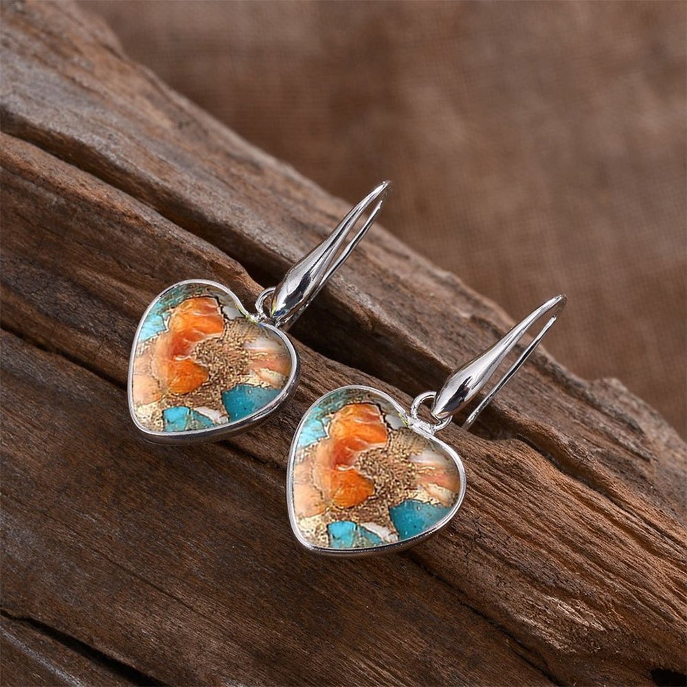 Vintage Bohemian Love Pendant Earrings Pattern