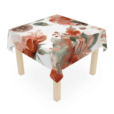 Floral Tablecloth, Elegant Dining Decor for Spring Celebrations, Bohemian Home Accents, Perfect for Weddings, Picnics and Gatherings