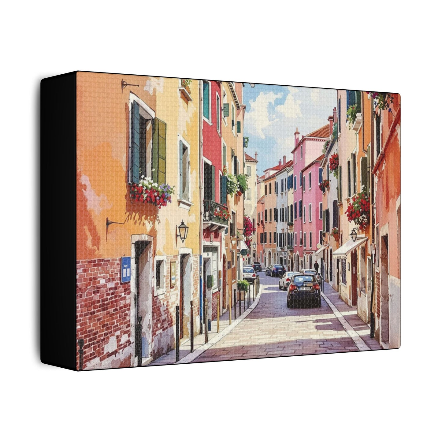 Venice Italy Watercolor Canvas Print for Stunning Home Decor - Rosetta Creative Boutique