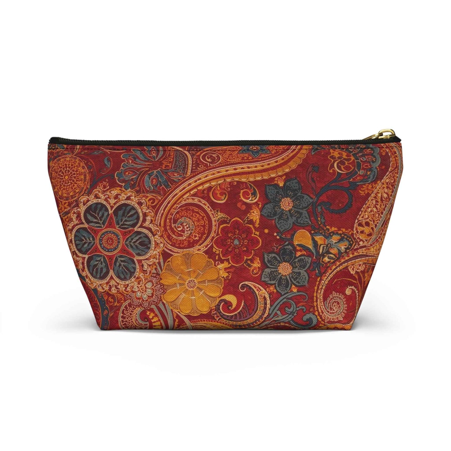 Boho Accessory Pouch with T-bottom Travel Accessory