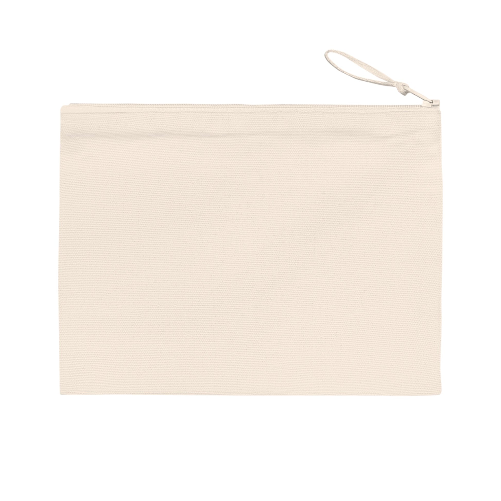 Eco-Friendly Pouch with 'Pink Peonies' I Original Artwork by American Artist Barbara Cleary - Rosetta Creative Boutique