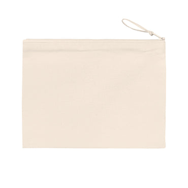 Eco-Friendly Pouch with 'Pink Peonies' I Original Artwork by American Artist Barbara Cleary - Rosetta Creative Boutique