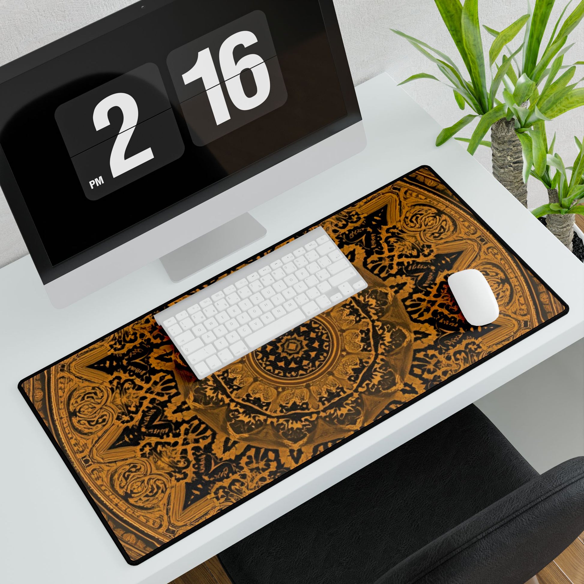 Meditative Desk Mat for Home Office Mindfulness Gift - Rosetta Creative Boutique